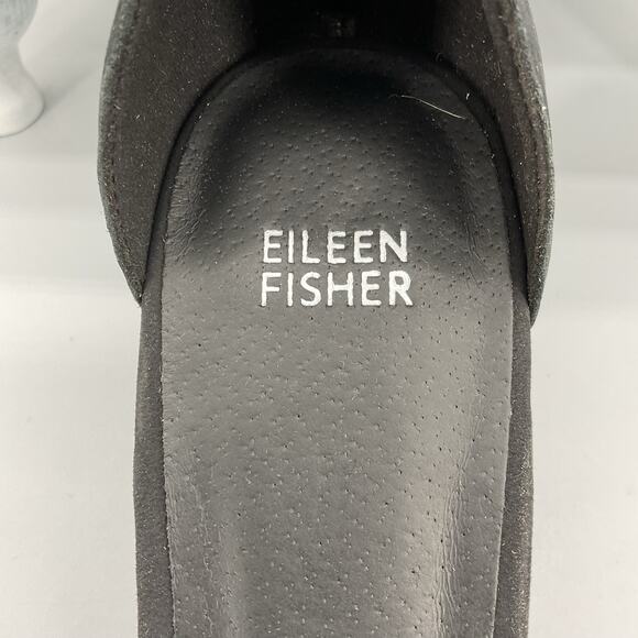 NEW Eileen Fisher Women’s Noni D’Orsay Sandals Black Size 11 - Picture 5 of 10